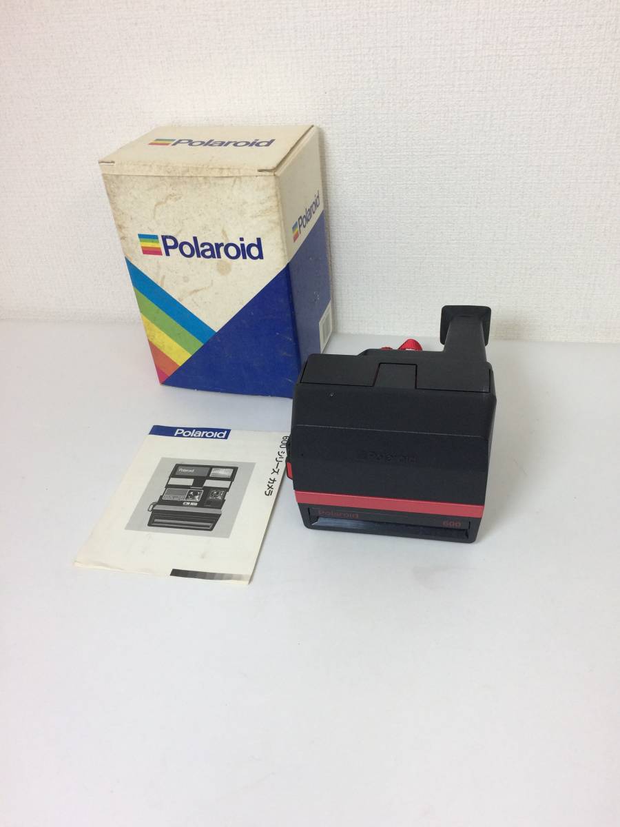 未使用 Polaroid ポラロイドカメラ 600シリーズ 説明書 箱付き_画像1