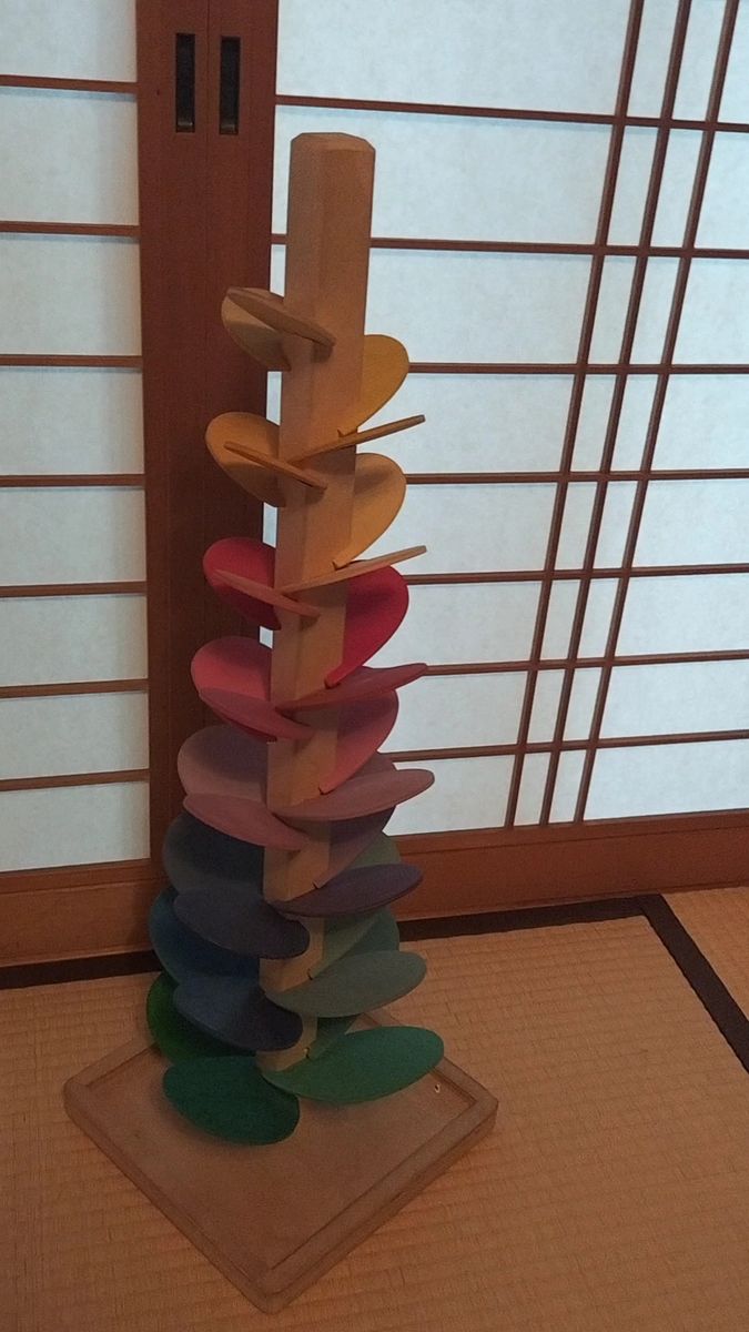 ボーネルンド　カラコロツリー Ｌ？木のおもちゃ カラフル 知育玩具