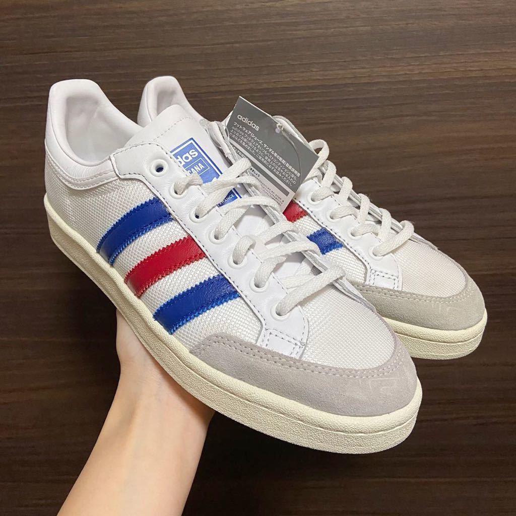 新品未使用 adidas originals アメリカーナ【27cm】トリコロール アディダス スニーカー Americana 白 靴 スエード 本革 シューズ EF2508の画像10