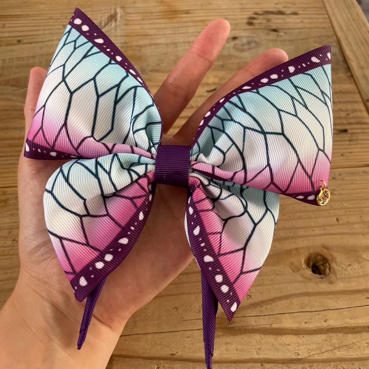 鬼滅の刃 胡蝶しのぶ しのぶリボン 蝶リボン 蝶々リボン 和風リボン コスプレ