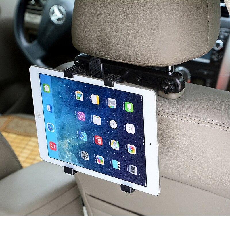 Asometech 車のバックシートヘッドレストマウントホルダー ipad 2 3/4 空気 1 2 ipad ミニ 1/2/3/4 サムスン mipad 2 タブレット pc ブラ_画像2