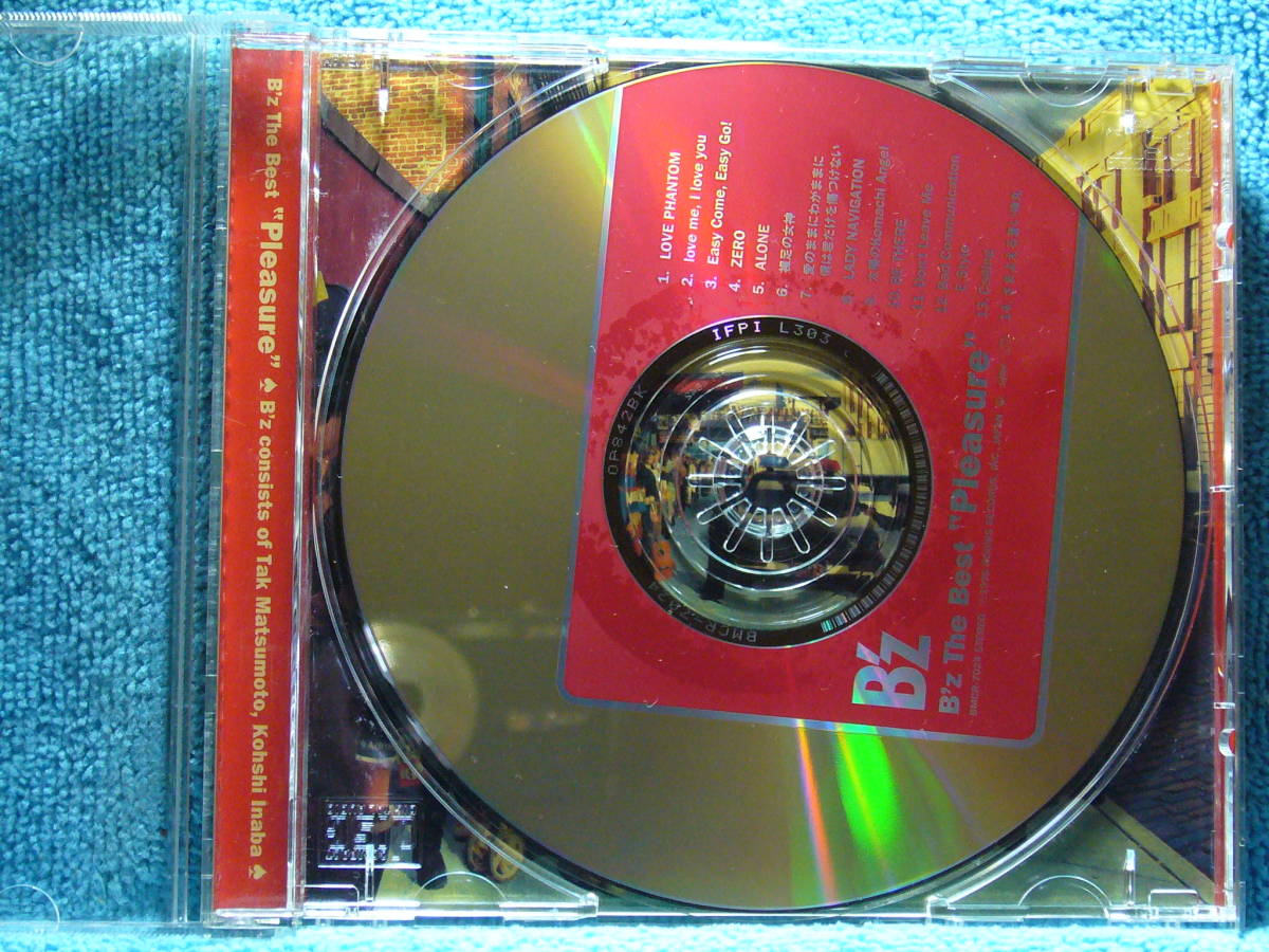 [CD] B'z 『B'z The Best Pleasure』 ベストアルバム_画像3