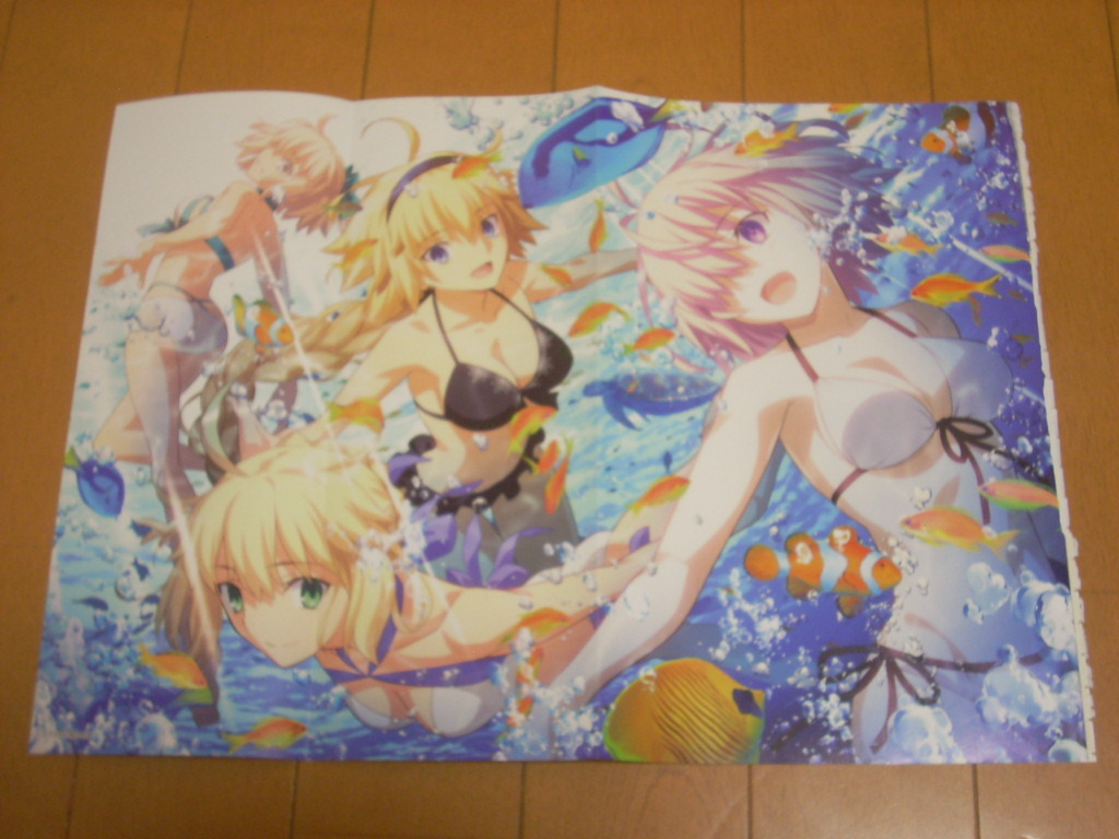 ヤフオク Fate Grand Order 5周年記念 ピンナップ ポスタ