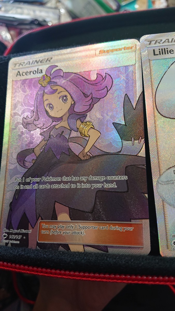 Paypayフリマ 英語版 ポケモンカード リーリエ アセロラ Sr Paypayフリマ 英語版 ポケモンカード リーリエ アセロラ Sr