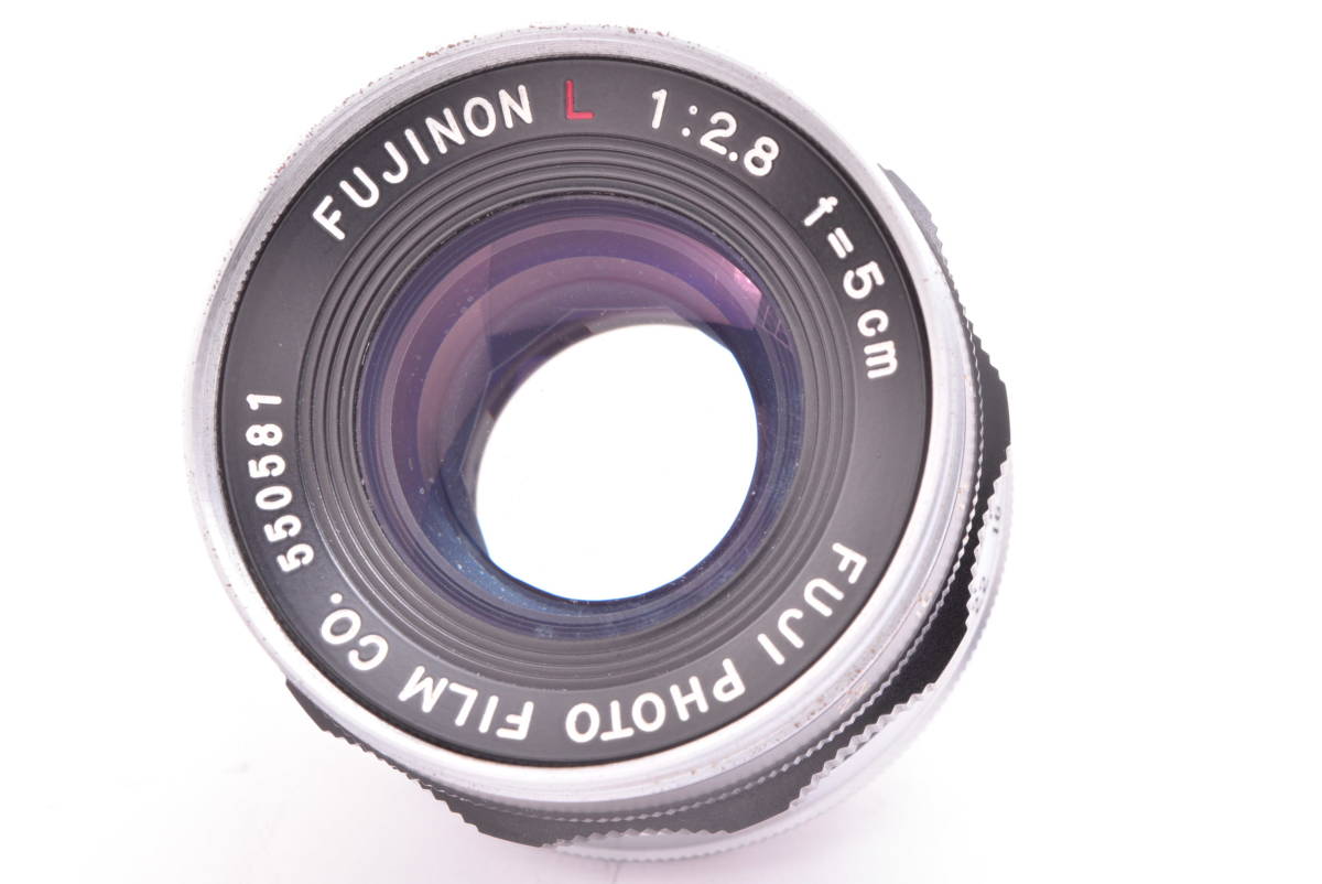 FUJI PHOTO FILM FUJINON フジノン 50mm F2.8 ライカ Lマウント