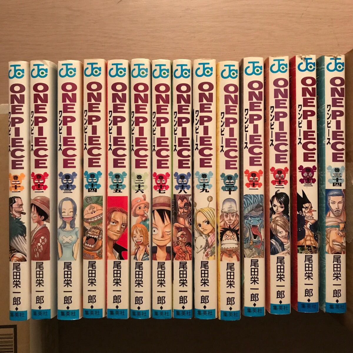 ONE PIECE ワンピース 21〜34巻 セット 初版