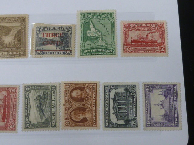 20LH　S　№6　NEWFONNDLAND切手(カナダ)　1823-24年　SC#131-53の内　計34種　未使用OH　【SC評価 $240】_画像7