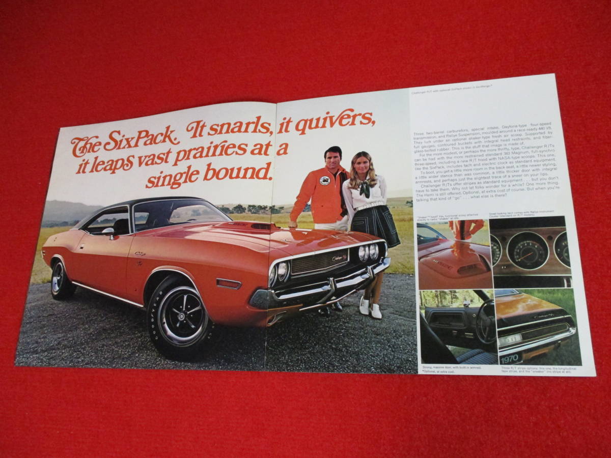 * CHRYSLER DODGE CHALLENGER 1970 Showa 45 каталог *