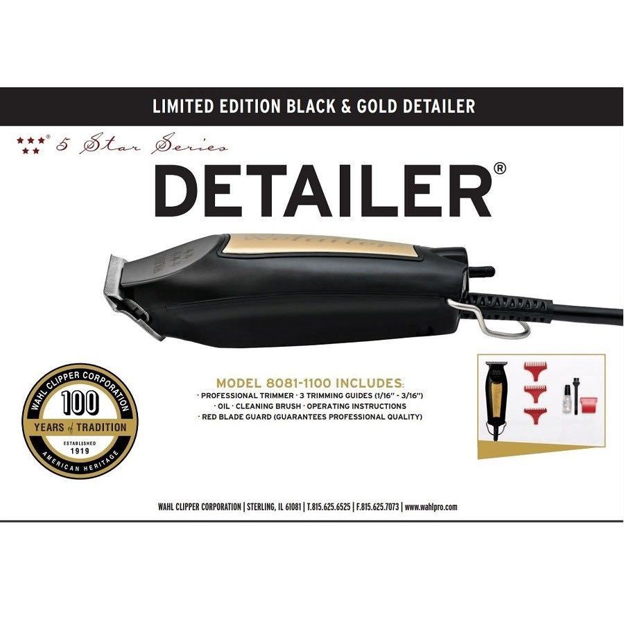 WAHL Professional Detailerスキンフェードカット必需品 理美容店用品