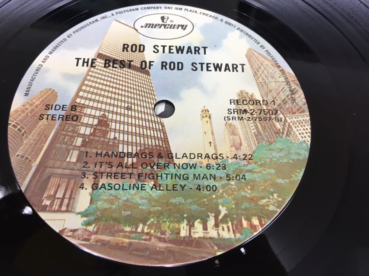 Rod Stewart★中古2LP/US盤「ロッド・スチュワート～The Best Of」_画像4