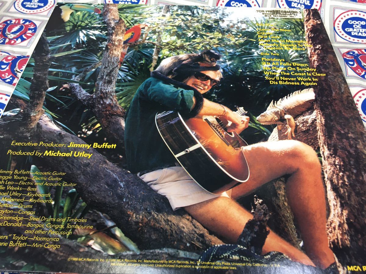 Jimmy Buffett★中古LP/USオリジナル盤「ジミー・バフェット～Floridays」_画像2