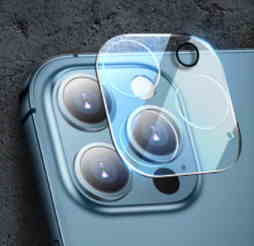 【2枚セット・送料無料】iPhone12pro カメラレンズ　クリアカバー カメラフィルム　カメラ保護　ライト照明回り込み防止付