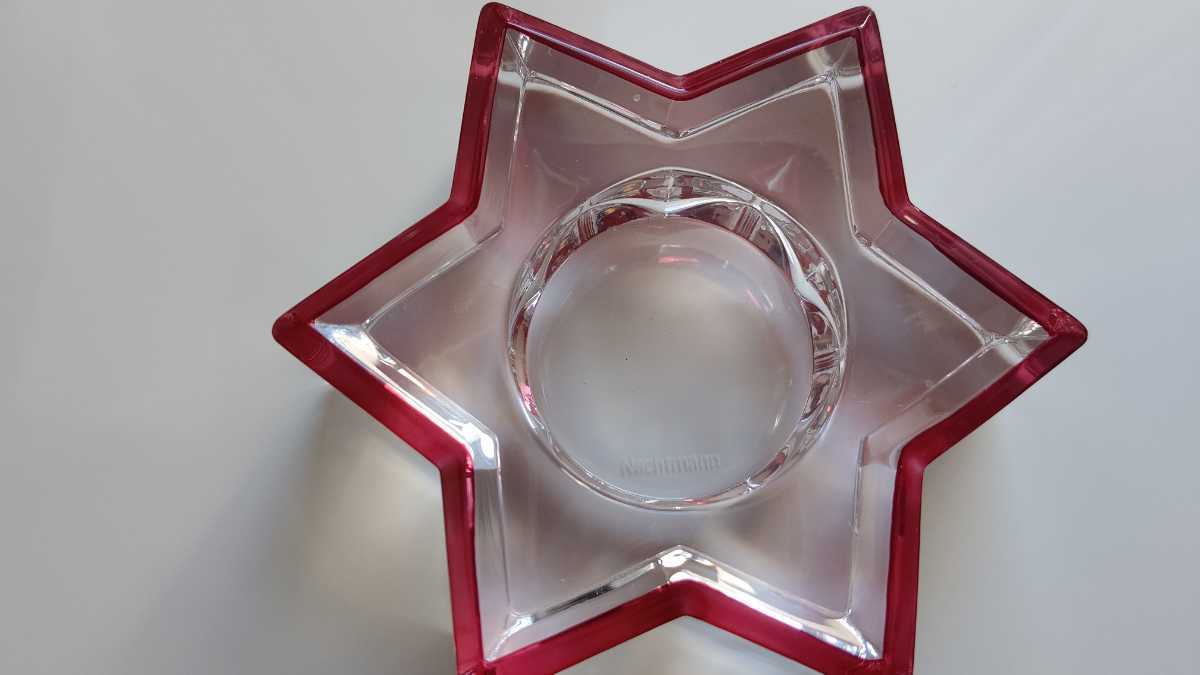 [ rare * rare * unused ]Nachtmannna is to man candle holder star shape 2 piece set 