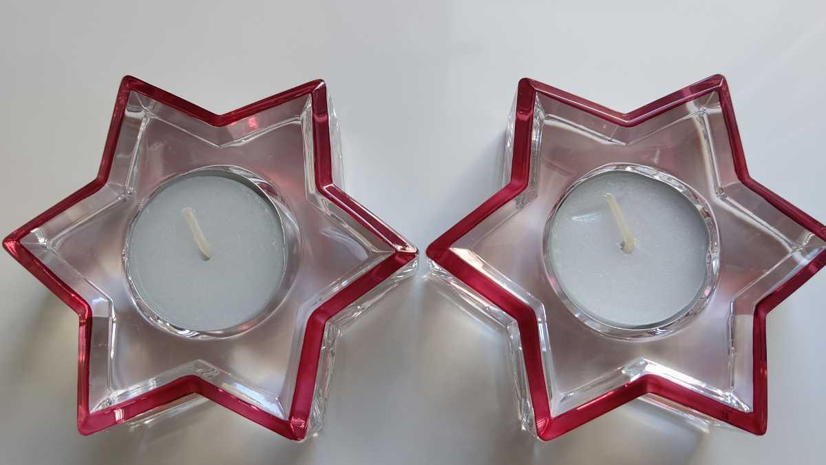 [ rare * rare * unused ]Nachtmannna is to man candle holder star shape 2 piece set 