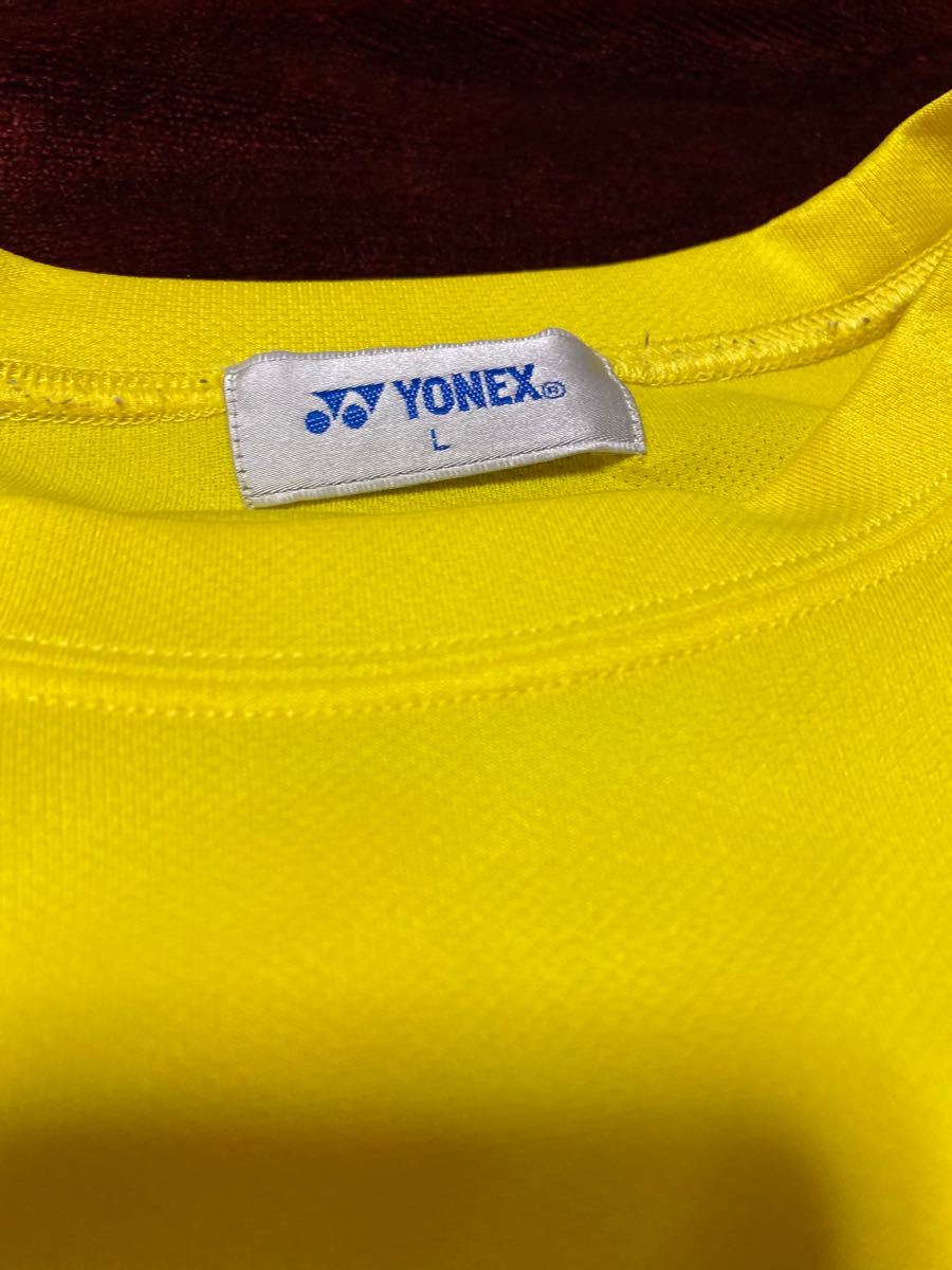 YONEX  半袖　速乾Tシャツ　フレッシュイエロー【大会限定Tシャツ】