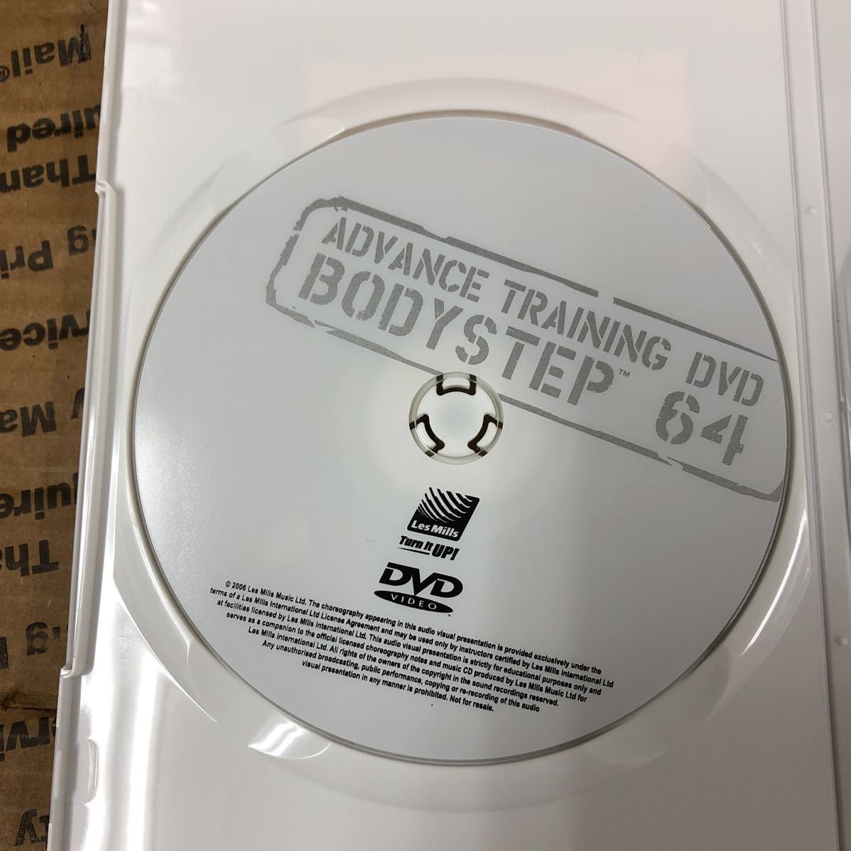 64★レスミルズ★Lesmills★DVD★CD★英語コレオノート★中古品★ボディステップ★BodyStep64★2点セット★オリジナル箱なし★再生確認済_画像1