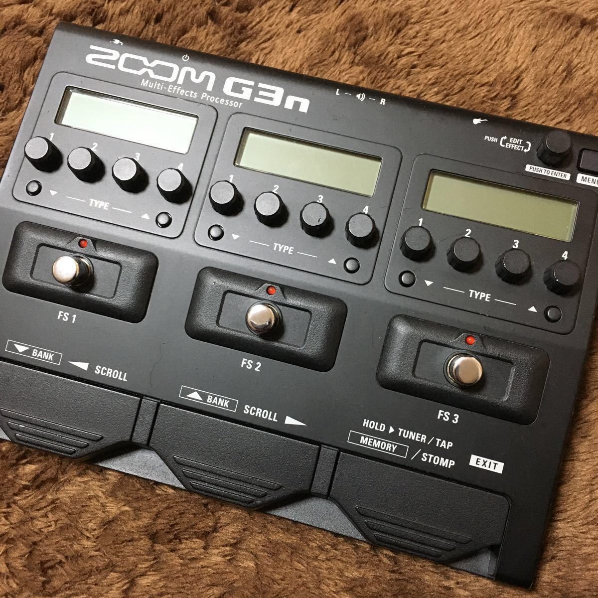 ZOOM G3n マルチエフェクター【美品】値下げ|PayPayフリマ