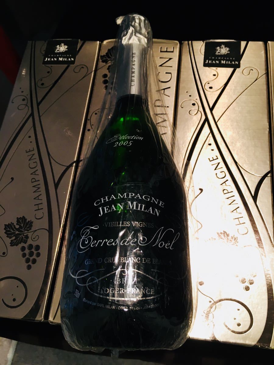 特級シャンパン　ジャン・ミラン・キュヴェ・テール・ド・ノエル　2005