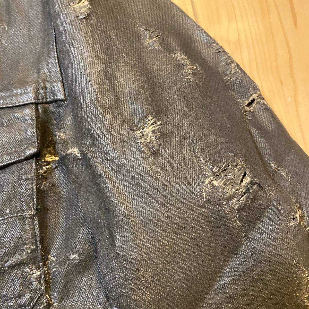 名作☆超希少初期 Dior homme ディオールオム デストロイデニム