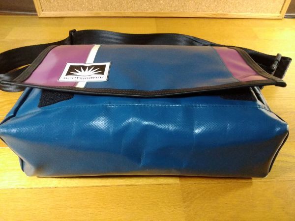 bootsmann shoulder bag enamel navy blue purple postage 710 jpy ~ messenger bag 