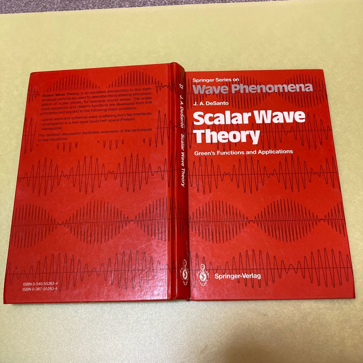 ◎Scalar Wave Theory: Green's Functions and Applications (Springer Series on Wave Phenomena)