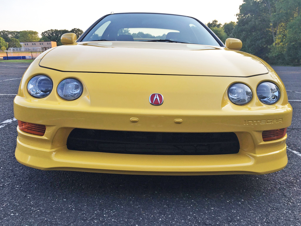 USアキュラ純正 98-01 ACURA INTEGRA type-Rインテグラ タイプR純正 フロントリップ-Phoenix Yellow USDM北米JDM HONDAホンダ DC2 DB8_画像8