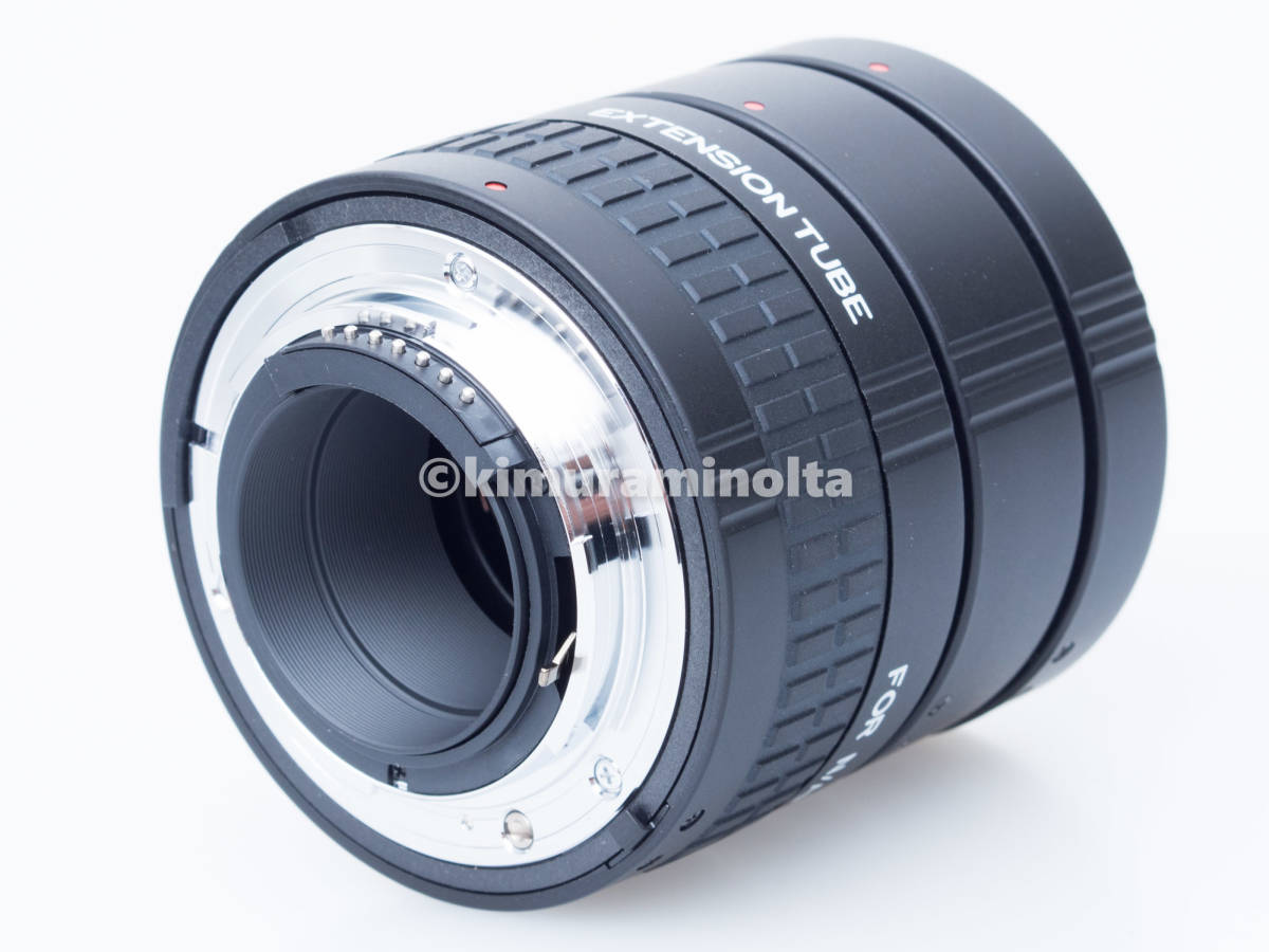 Kenko ケンコー デジタル接写リングセット DG ニコン Nikon Fマウント用 エクステンションチューブセット_画像6