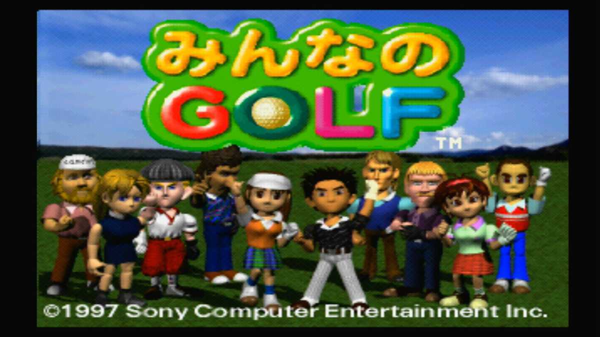 [A660] free shipping PS1 all. GOLF.. pcs set obi attaching ( PlayStation Golf empty . bell )