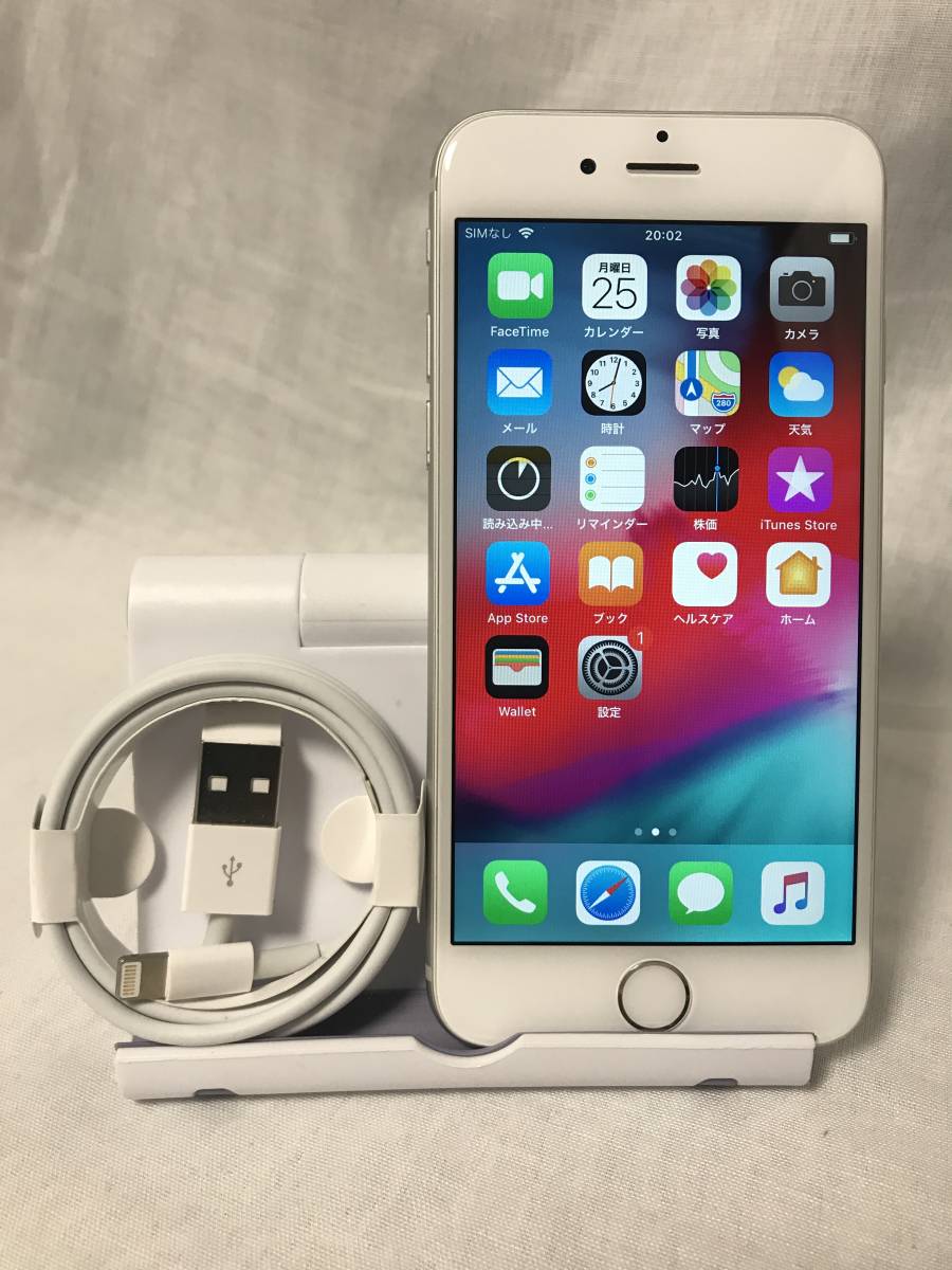 SIMロック解除済 元ドコモ iPhpne 6 64GB シルバー SIMフリー SIMロック解除済 元ドコモ iPhpne 6 64GB シルバー SIMフリー