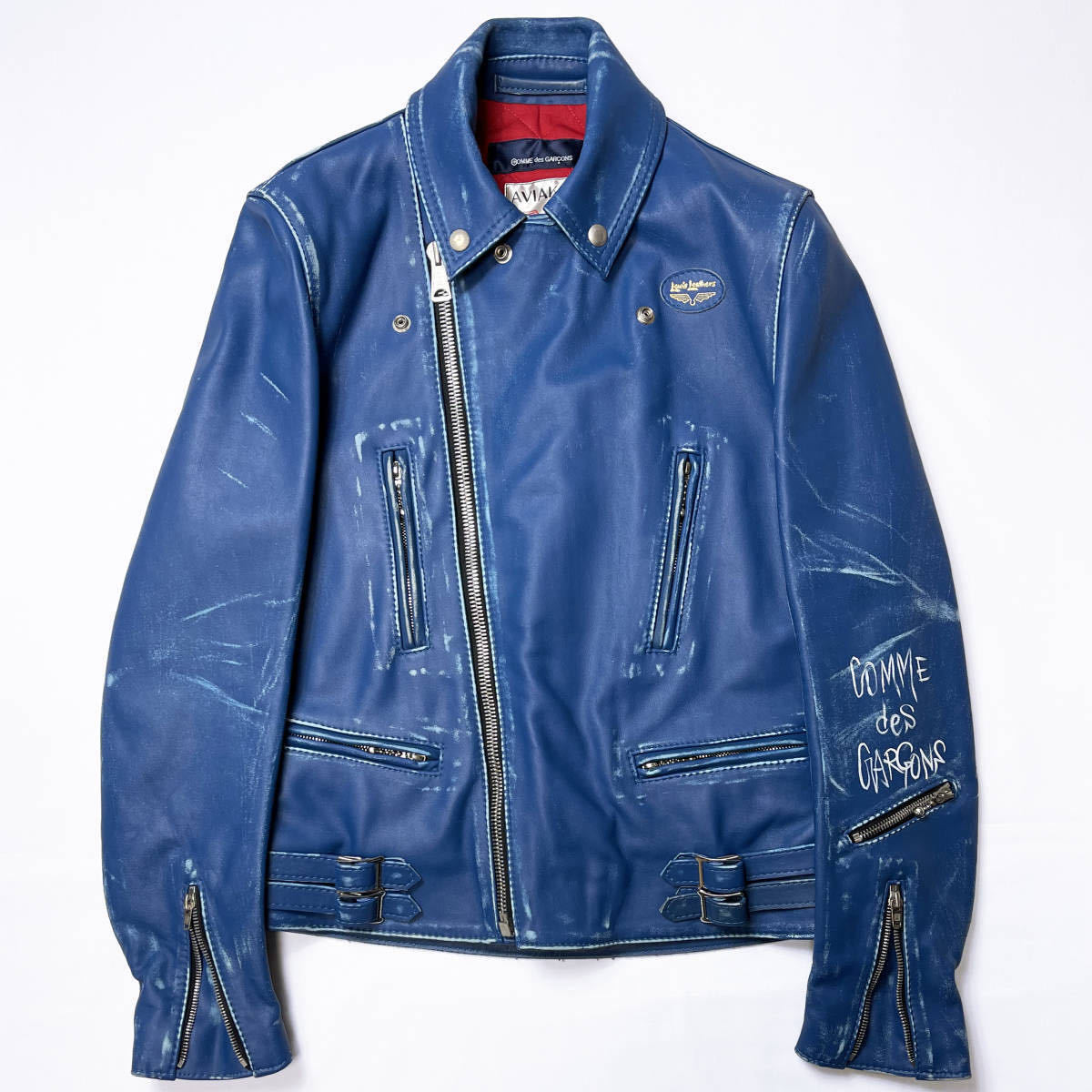 Yahoo!オークション - 青 FOREVER コムデギャルソン Lewis Yahoo!オークション - 青 FOREVER コムデギャルソン Lewis