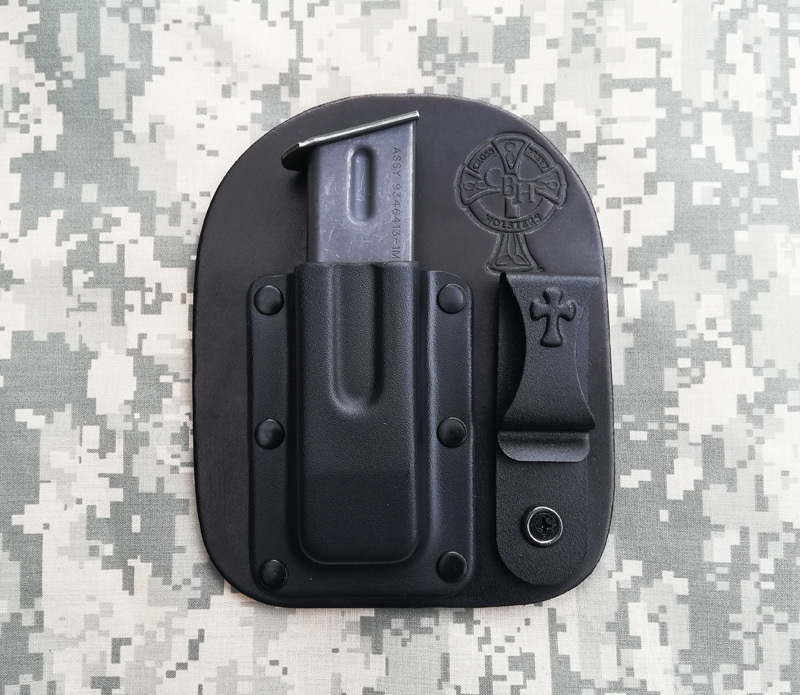 実物 米軍放出品 CrossBreed Holster インサイド ウエストバンド マグキャリアー マガジンポーチ 9mm SIG P229　　　　(seals fbi le 9h44_画像6