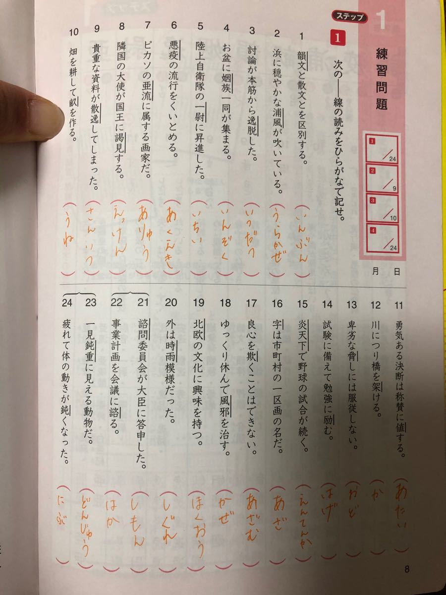 Paypayフリマ 漢字学習ステップ 漢字検定 日本漢字能力検定協会 漢検準2級 漢検