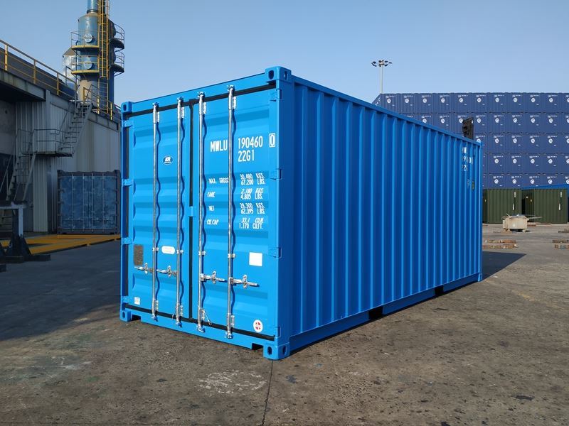  новый товар 20ft контейнер ( обычный . модель ) голубой цвет 