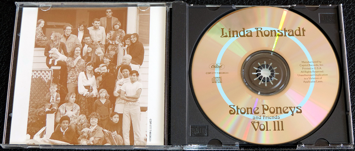 リンダ・ロンシュタット Linda Ronstadt ・ Stone Poneys and Friends Vol.III 稀少盤_画像2