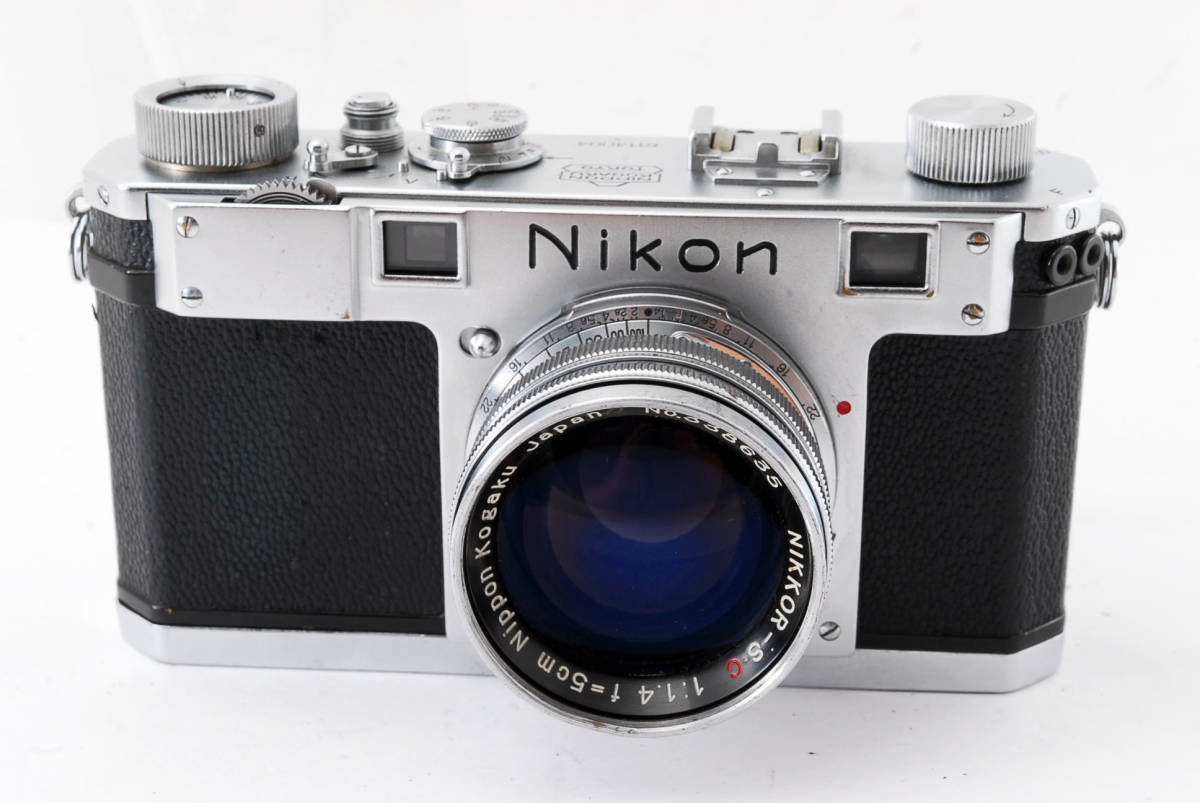 Nikon ニコン S レンズ NIKKOR-S.C 5cm f/1.4 35mm レンジファインダー フィルムカメラ #670615_画像2