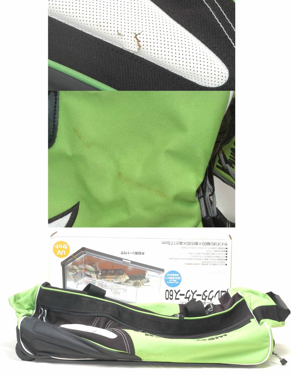 [Delivery Free]1990s? Kawasaki Genuine Parts Racing Team Eckl Bag FUCHS [tag9999] 