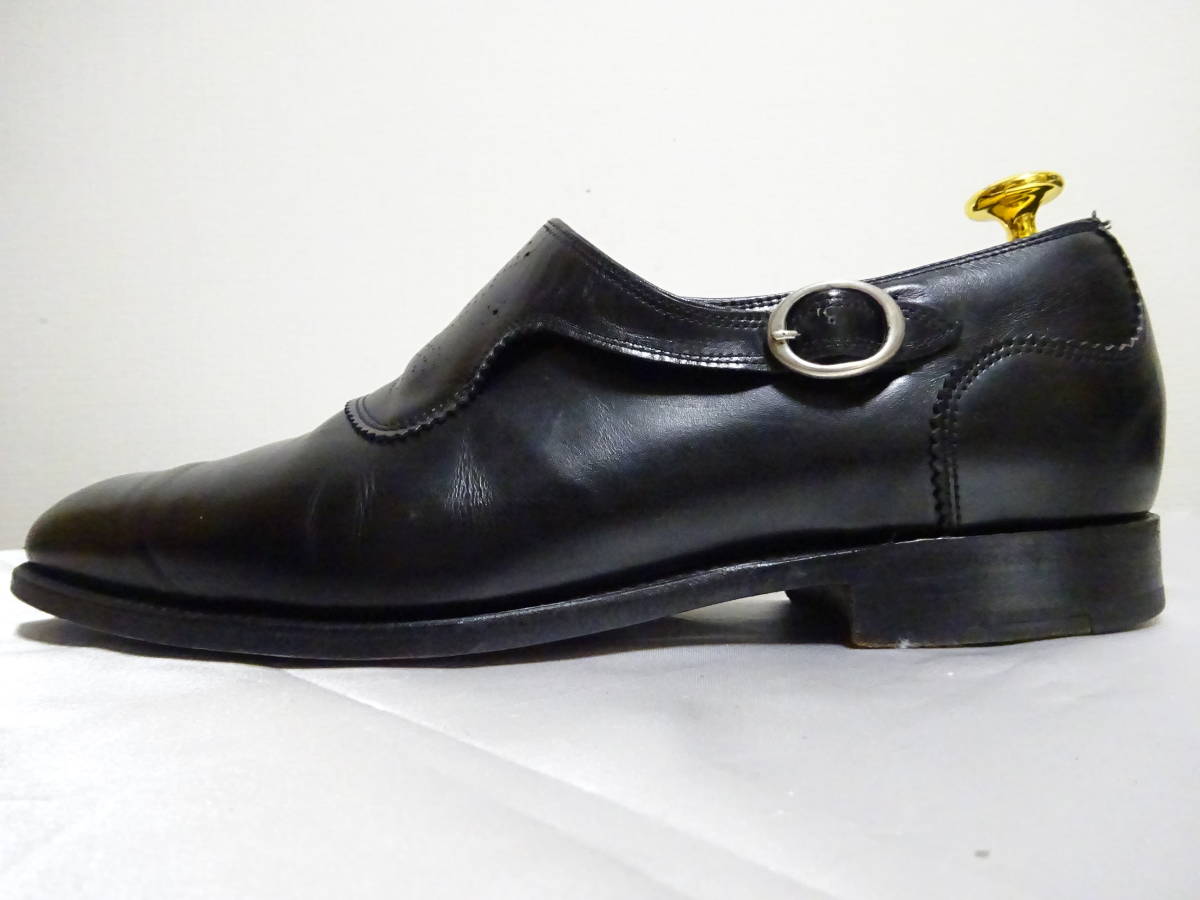 BARKER BLACK Barker black medali on belt shoes dress shoes business shoes ENGLAND made UK6.5 US7.5 25cm rank 