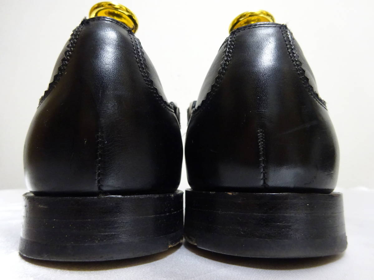 BARKER BLACK Barker black medali on belt shoes dress shoes business shoes ENGLAND made UK6.5 US7.5 25cm rank 