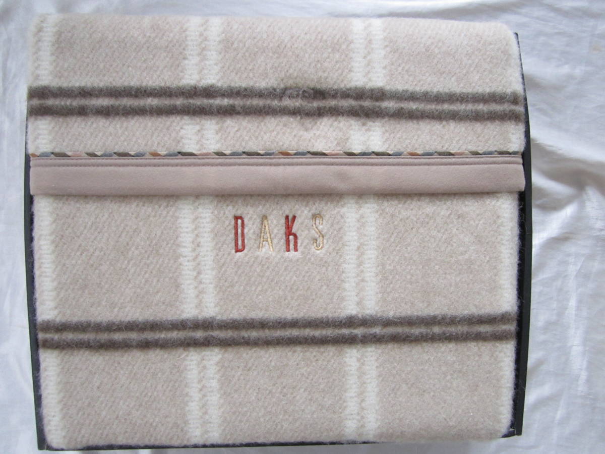 【国産】 【DAKS】ダックス 毛100%毛布 シングル用 【国産】 【DAKS】ダックス 毛100%毛布 シングル用