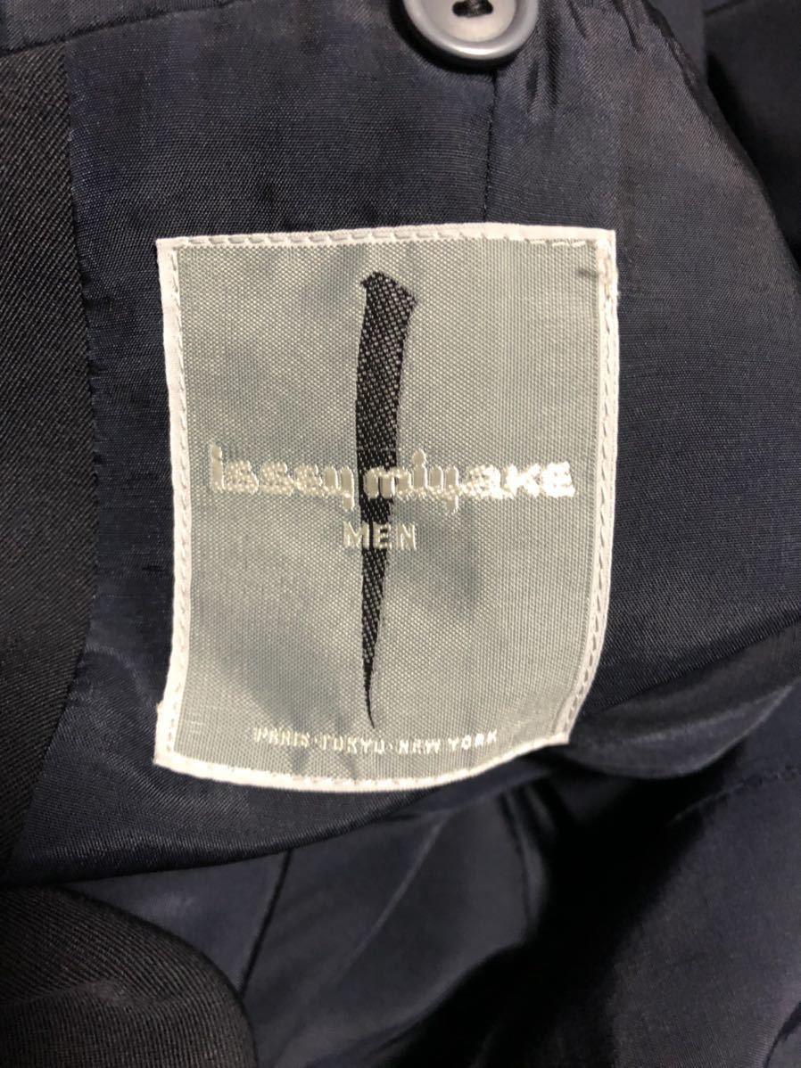 issey miyake イッセイミヤケ 80s￼ ロングコート 筆タグ-