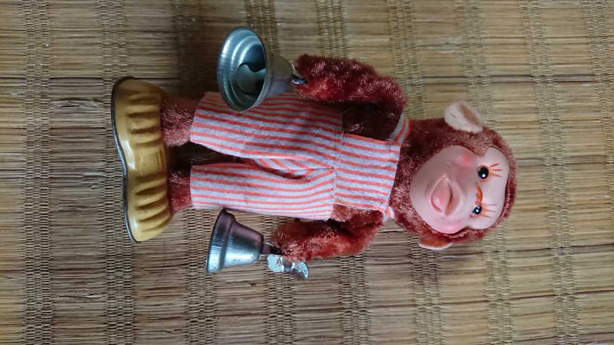 ぬいぐるみ ゼンマイ ぜんまい お猿 さる モンキー 人形 ぬいぐるみ ゼンマイ ぜんまい お猿 さる モンキー 人形