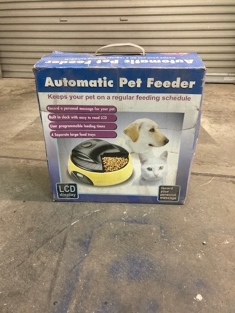  dog cat pet automatic feeding machine automatic .... vessel Automatic Pet Feeder