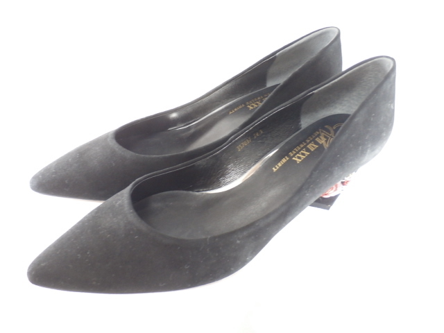  seven tu L bsa-ti* original leather pumps *24.5* trying on only * search ....24.5