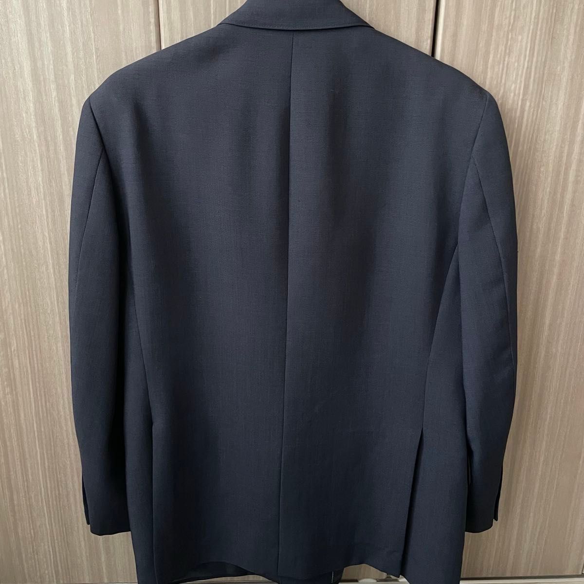 NIKKE MENS FABRIC ダブルジャケット 金ボタン ネイビー 紺ブレ メンズ