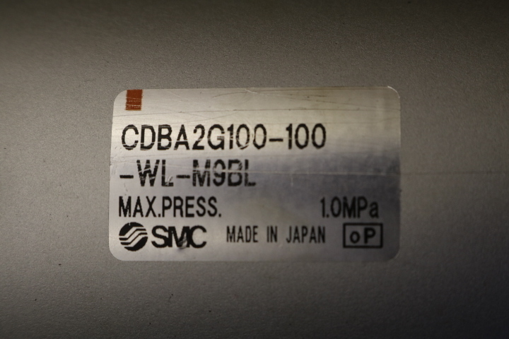 CYLINDER цилиндр CDBA2G100-100-100WL-M9BL MAX.PRESS. 1.0MPa блиц-цена 