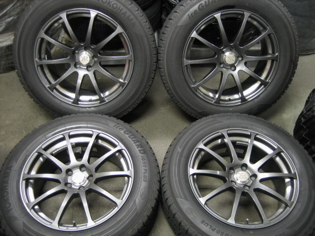 【爆買い!】 ●YKアイスガードiG50PLUS 225/60R17 4本セット●フォレスター/アウトバック他● YKクロイツァーX & スタッドレスタイヤ