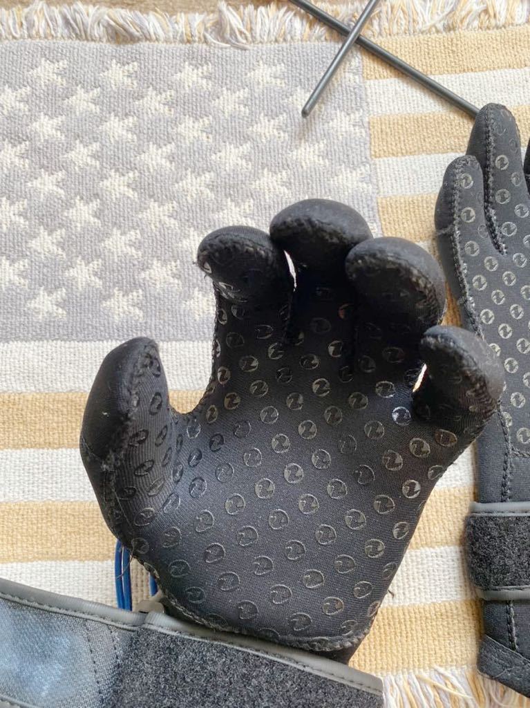 AQUA LUNG(アクアラング)　THERMO CLINE GLOVE 3mmサーモグローブ　ミリタリー 自衛隊　ダイビング　ボート　サーフィン_画像5