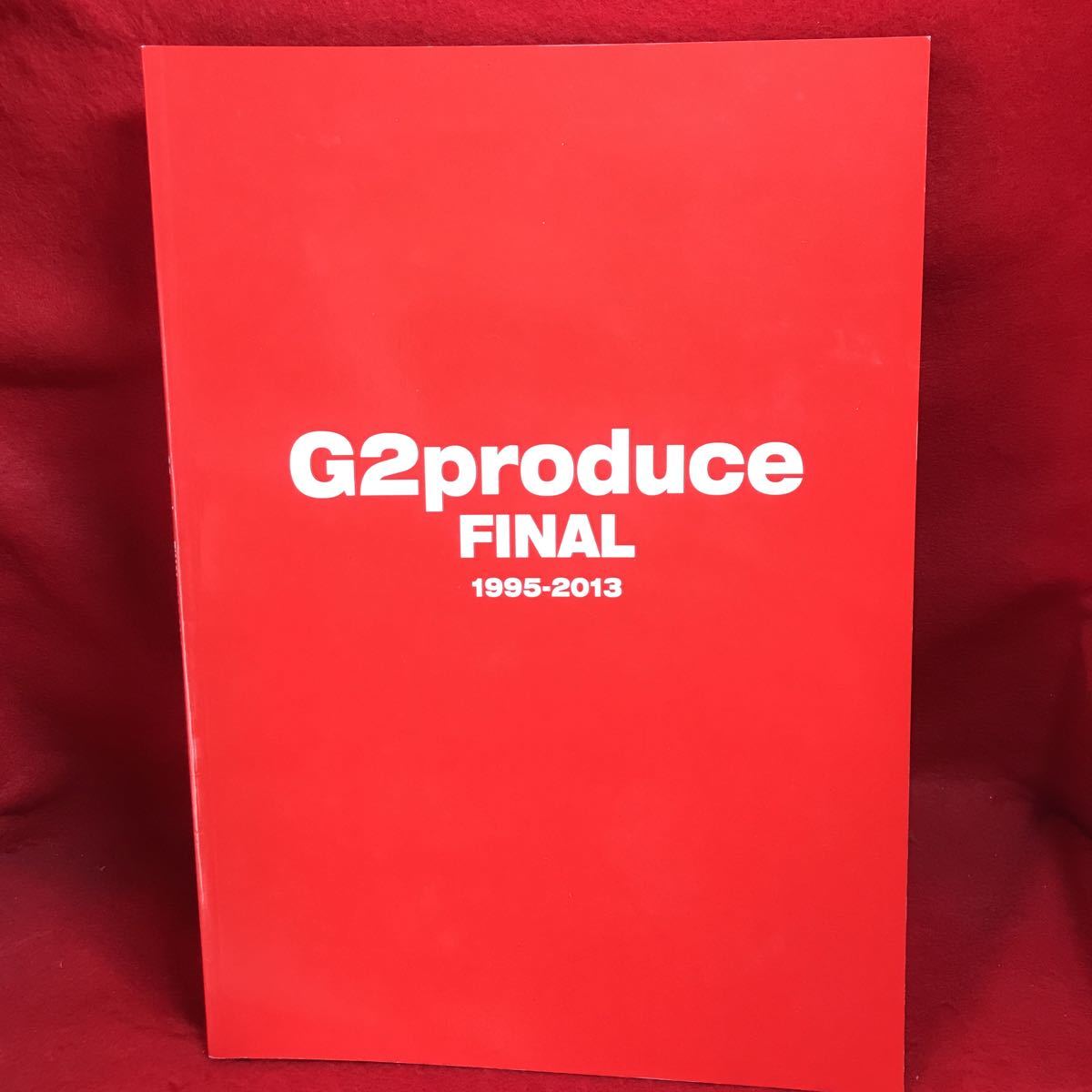 ▼舞台 G2produce FINAL 1995-2013 最終公演 デキルカギリ パンフレット山内圭哉 大和田美帆 片桐仁 菅原永二 吉本菜穂子 岩井秀人中川智明_画像1