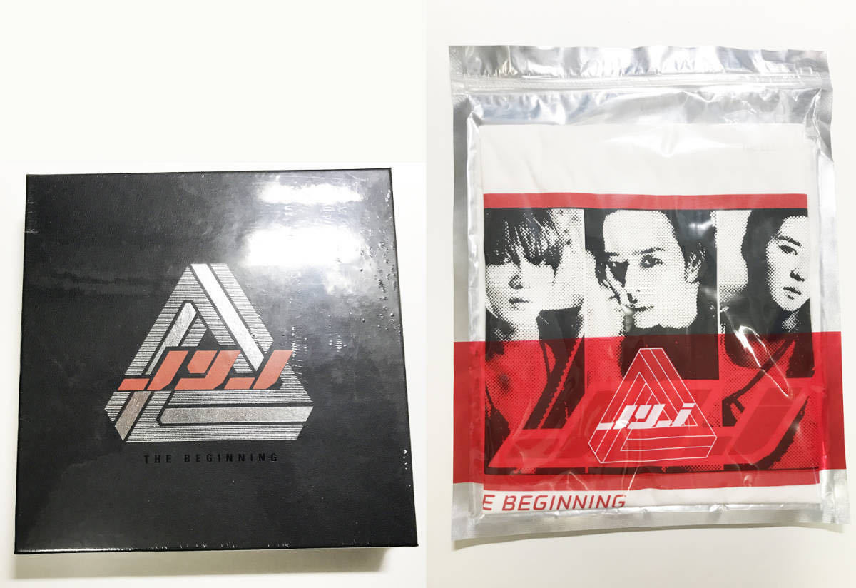 ◆JYJ◆The Beginning アルバム CD 限定盤 Tシャツ付 ジェジュン ユチョン ジュンス_画像1