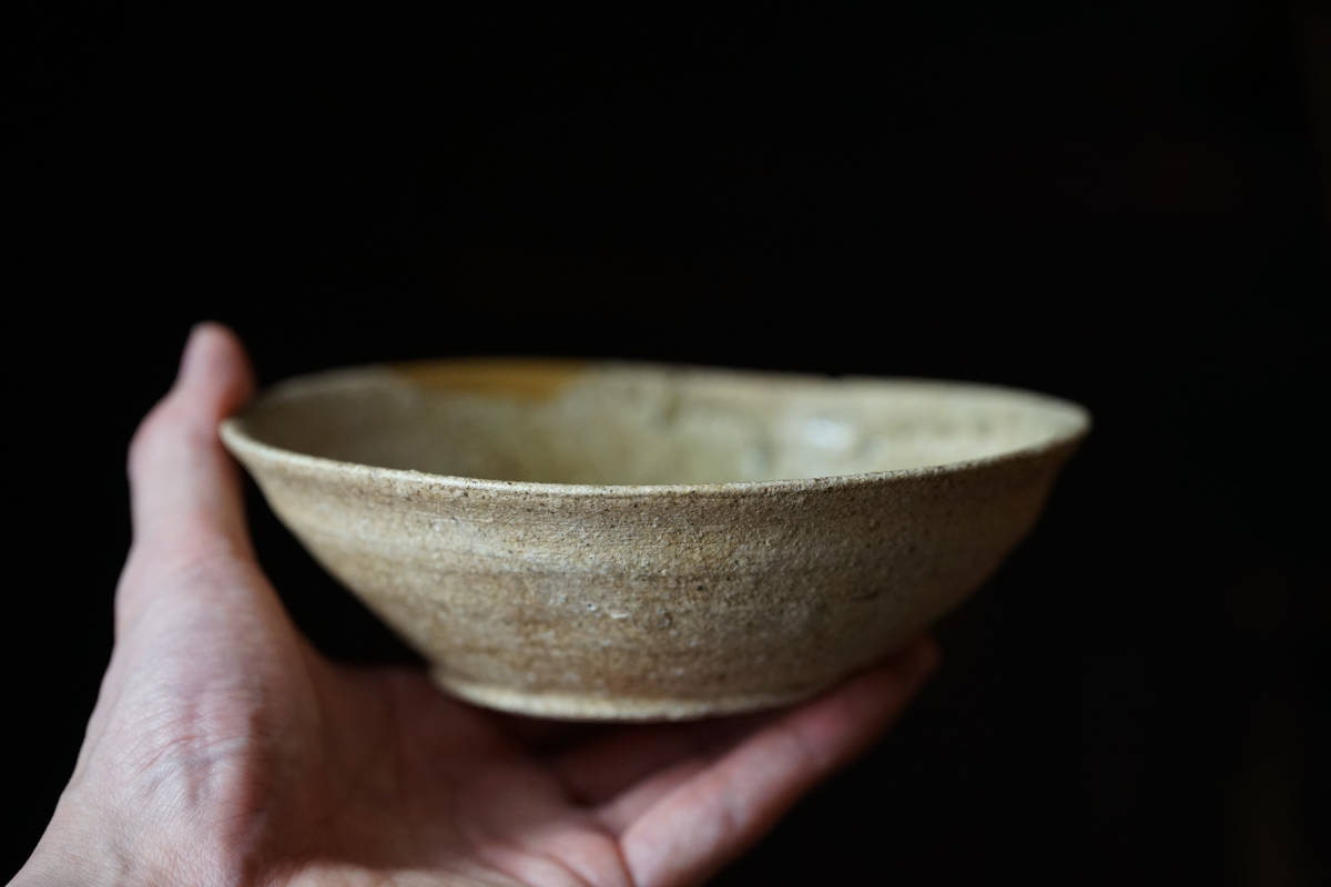 常滑古窯 自然釉 山茶碗 / 12世紀中期 / 民藝 器 古道具 アンティーク 抹茶碗 茶道具